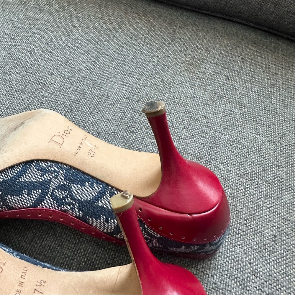 Vintage Christian Dior heels - Picture 5 of 6